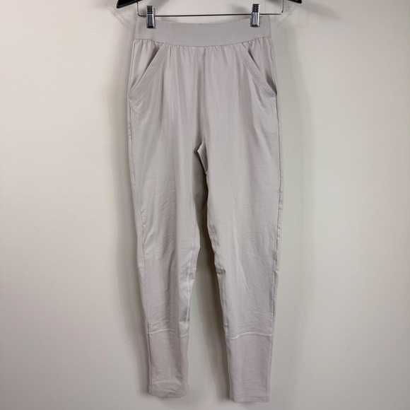Gymshark Pants - Gymshark Training Joggers Pants Womens Size S Light Gray Lightweight Athletic
